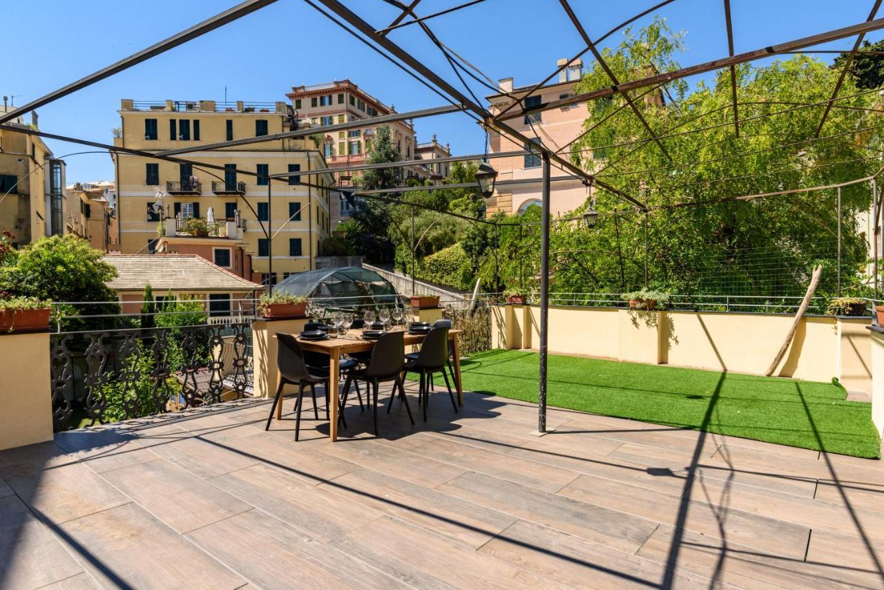 热那亚Esclusivo 130 Mq + Terrazzo Via San Vincenzo公寓 外观 照片