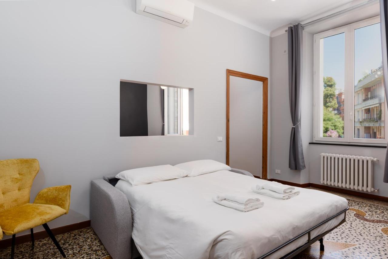 热那亚Esclusivo 130 Mq + Terrazzo Via San Vincenzo公寓 外观 照片