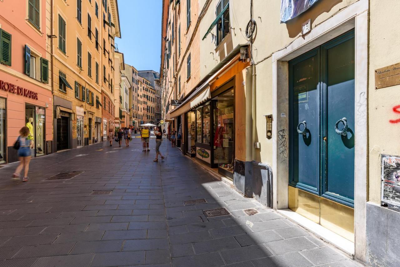 热那亚Esclusivo 130 Mq + Terrazzo Via San Vincenzo公寓 外观 照片
